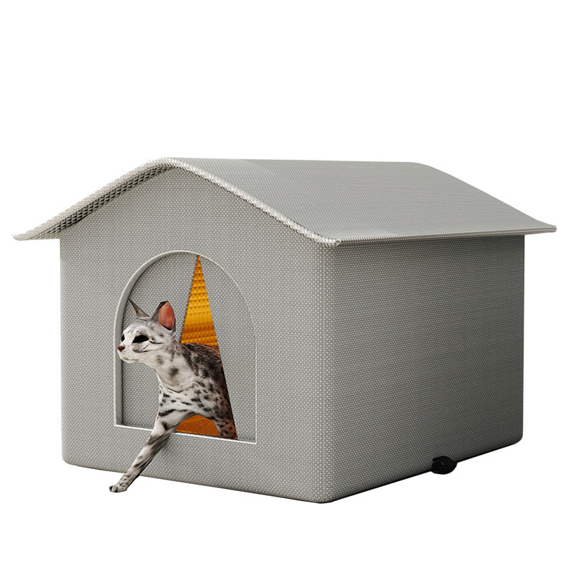 Waterproof Love Stray Cat Nest - Warm Shelter