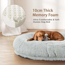 Giant Dog People Bed Fits Adult and Pet - Large Oversize Washable Dog Bed