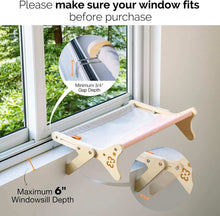 Cat Window Perch & Hammock - Adjustable 2-in-1 Sunbathing Seat For Indoor Cats