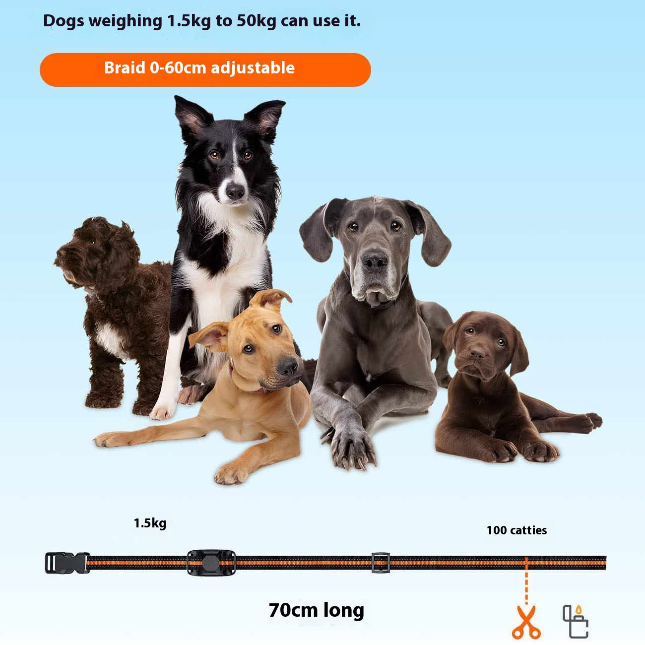 Waterproof Remote Control Bark Stopper Dog Training Electric Shock Collar