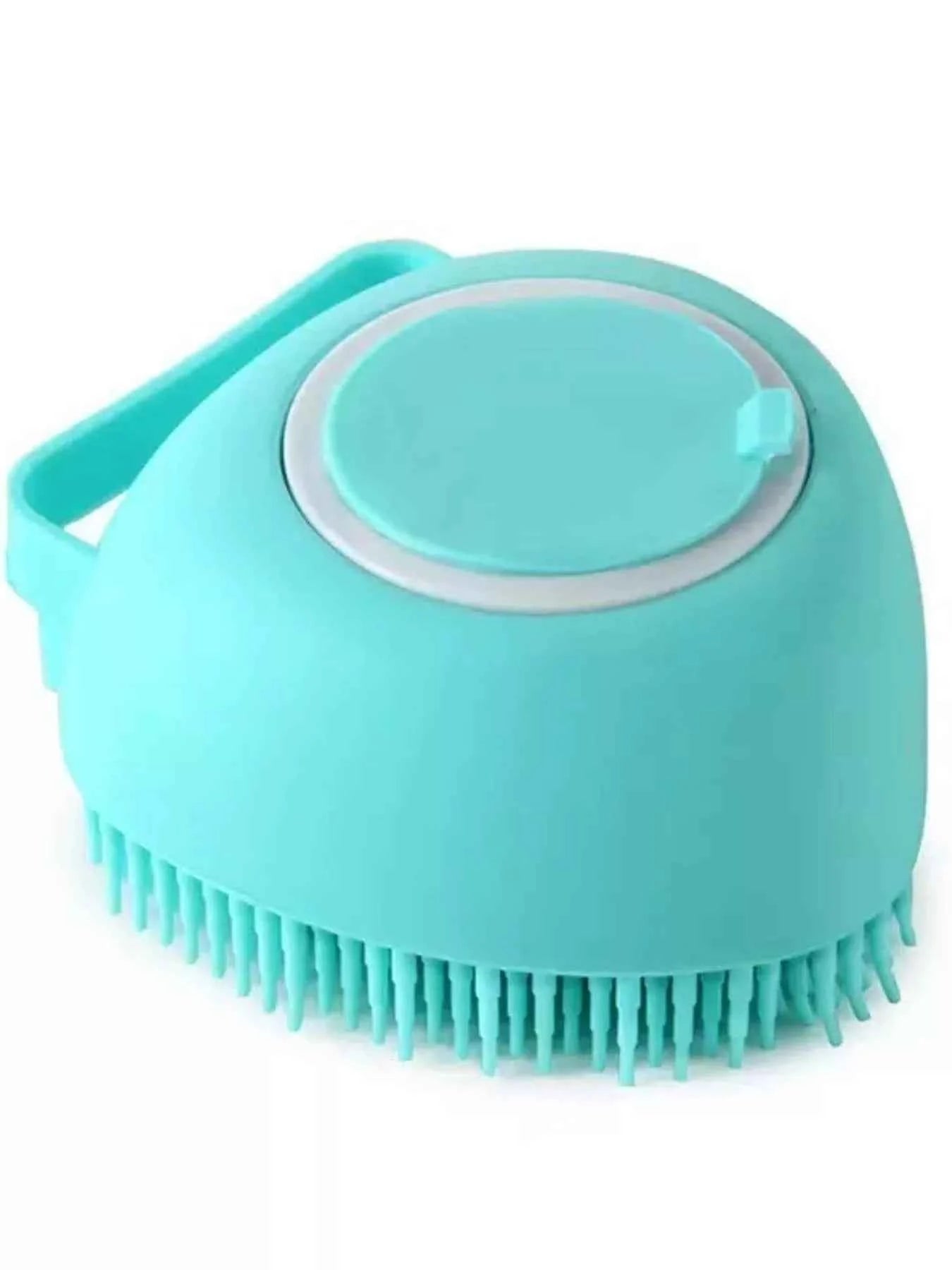 Cute Cartoon Silicone Pet Bath Brush