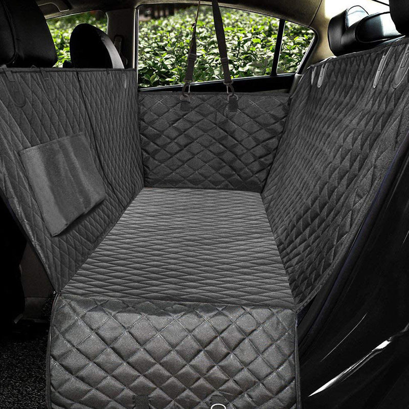 Back Seat Dog Car Cover Pet Hammock Safety Protector Mat