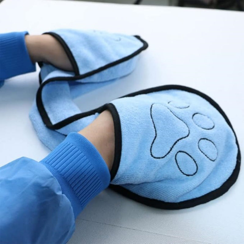 Specially Designed Pet Bath Towel Quickly Absorbs Water - Dogs or Cats