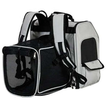 Expandable Pet Carrier Backpack - Breathable Travel for Cats Dogs - Purrfect Pet Haven