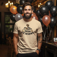 Love Coffee Wine Canines T-Shirt - Dog Parent Lifestyle - Purrfect Pet Haven