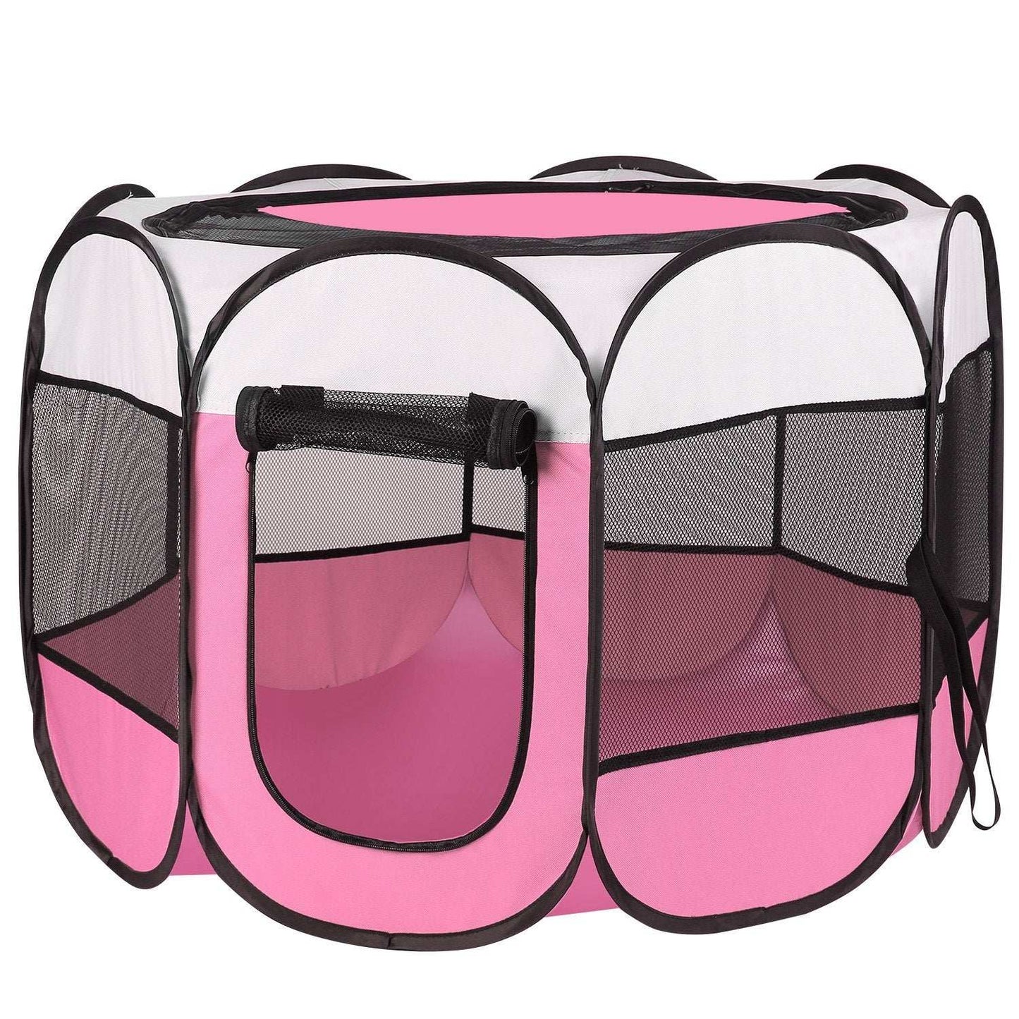 Portable Foldable Pet Tent - 8-Panel Exercise Pen - Purrfect Pet Haven