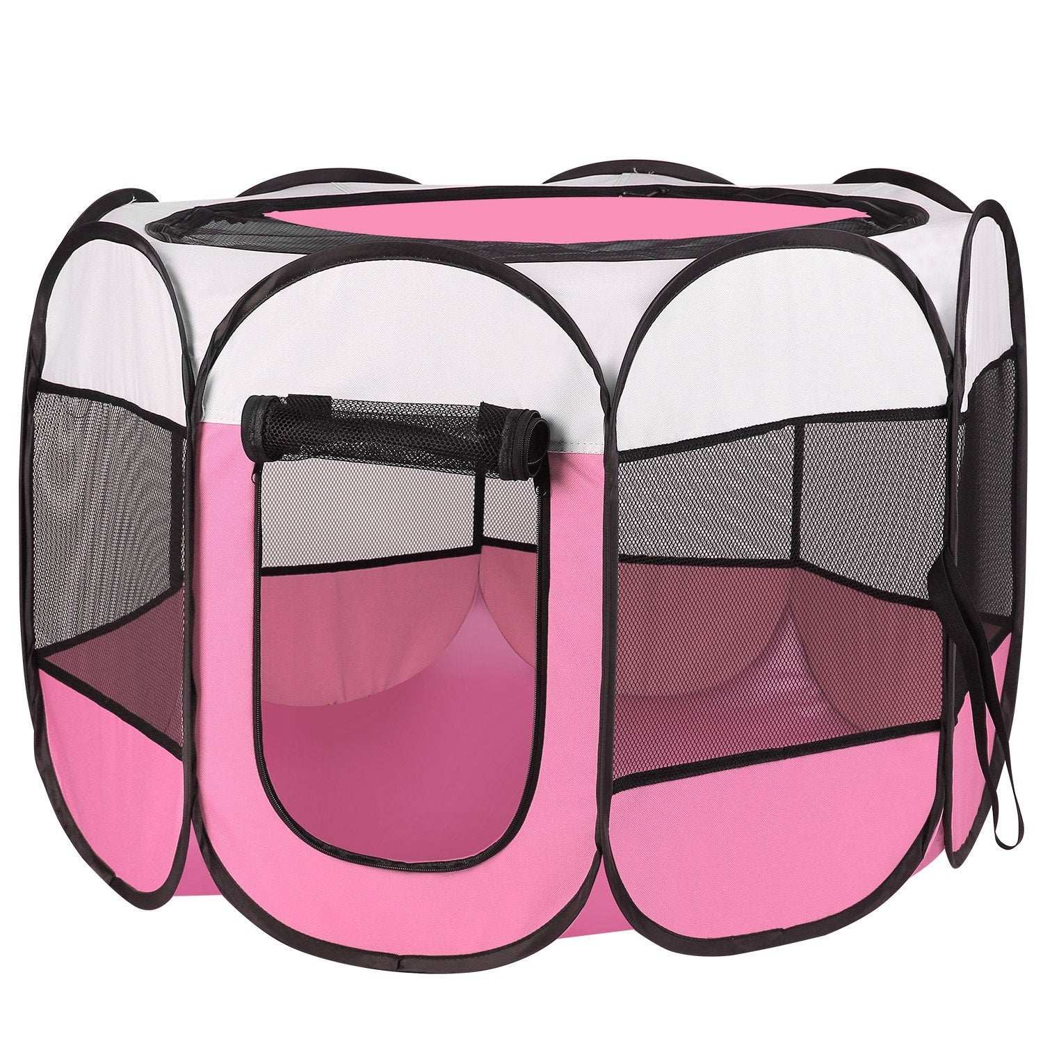 Portable Foldable Pet Tent - 8-Panel Exercise Pen - Purrfect Pet Haven
