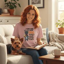 Work Hard for My Dog Tee - Funny Pet Parent T-Shirt - Purrfect Pet Haven