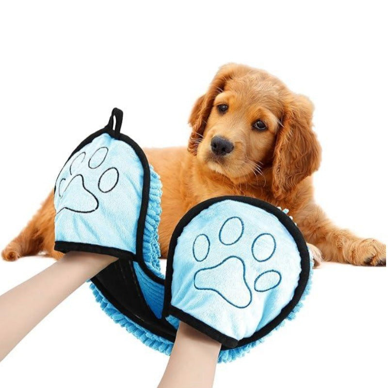 Specially Designed Pet Bath Towel Quickly Absorbs Water - Dogs or Cats
