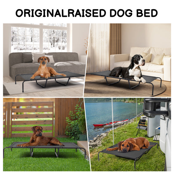 Elevated Cooling Dog Bed - Heavy Duty 175lb