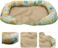 Pet Summer Sleeping Cooling Mat with Side Bolsters for Dogs And Cats