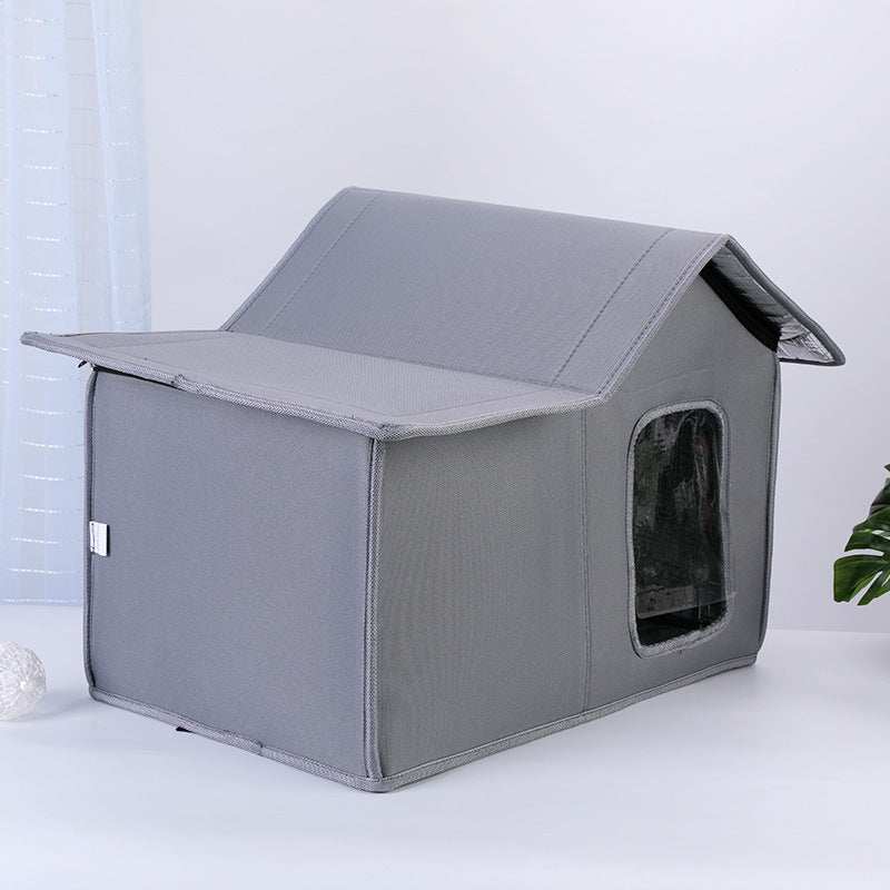 Rainproof And Windproof Portable Outdoor Cat House