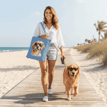 Golden Retriever Sunglasses Tote Bag - Cool Dog Canvas - Purrfect Pet Haven