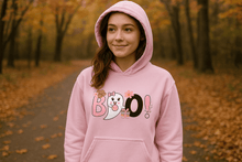 Cute Boo Ghost Hoodie Sweatshirt - Adorable Halloween Style - Purrfect Pet Haven
