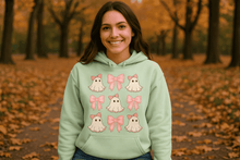 Cute Ghost Bows Hoodie Sweatshirt - Adorable Halloween Style - Purrfect Pet Haven