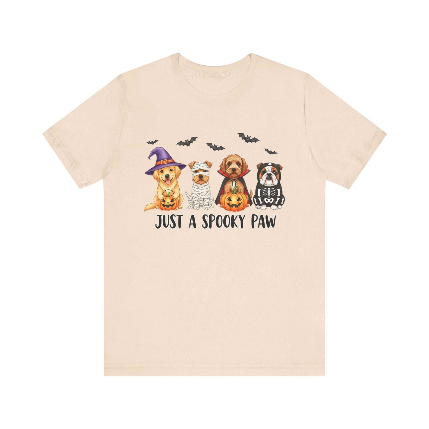 Halloween Dog Lovers - Unisex Tee Spooky Pet Shirt - Purrfect Pet Haven