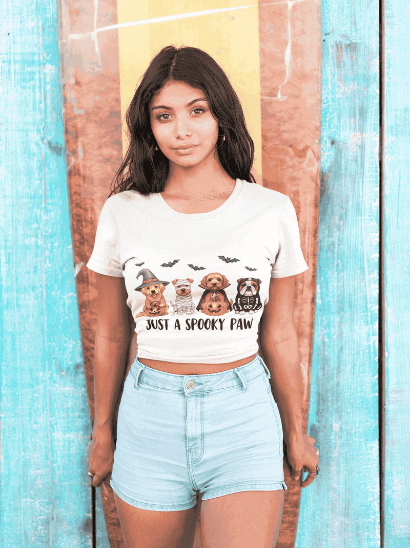 Halloween Dog Lovers - Unisex Tee Spooky Pet Shirt - Purrfect Pet Haven