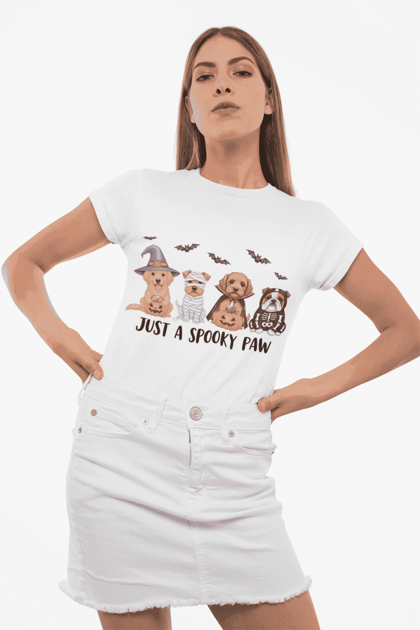 Halloween Dog Lovers - Unisex Tee Spooky Pet Shirt - Purrfect Pet Haven
