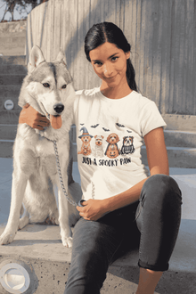 Halloween Dog Lovers - Unisex Tee Spooky Pet Shirt - Purrfect Pet Haven