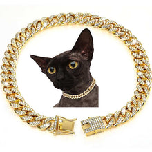 Diamond Hip Hop Dog Cat Pet Collar Necklace