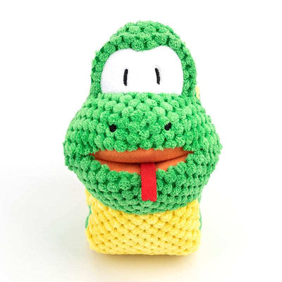 Snuffle Snake Treat Dispenser Puzzle Plush Toy IQ Training Squeaky Dog Toy
