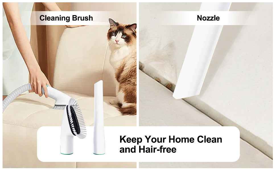 Complete Pet Grooming Kit for Heavy Shedding Dogs - Vacuum - Purrfect Pet Haven