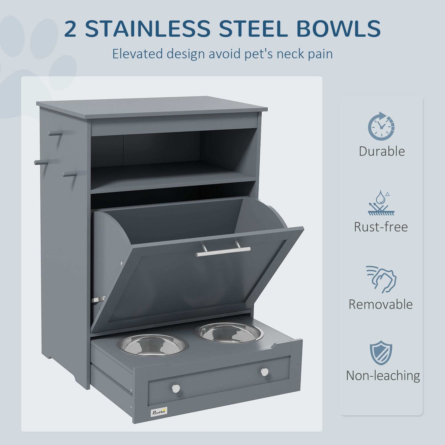 Pet Feeder Stations, Lockers, Dog Food Storage Containers - Purrfect Pet Haven