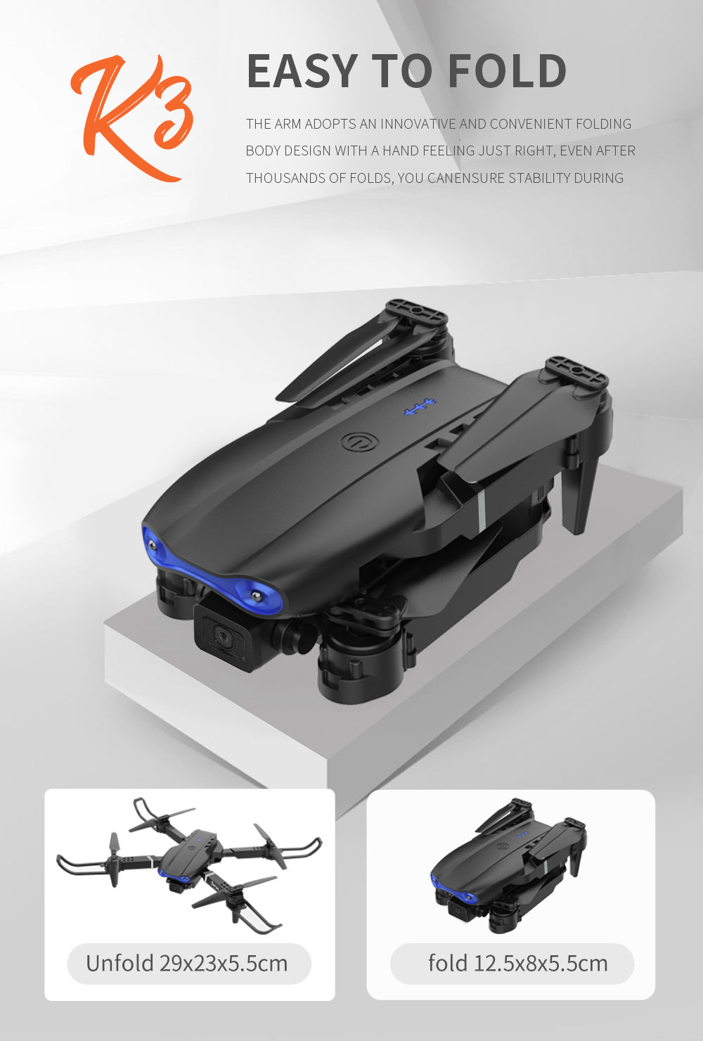 E99 Smart Pet Photography Drone - Foldable RC Camera with Real-Time Video