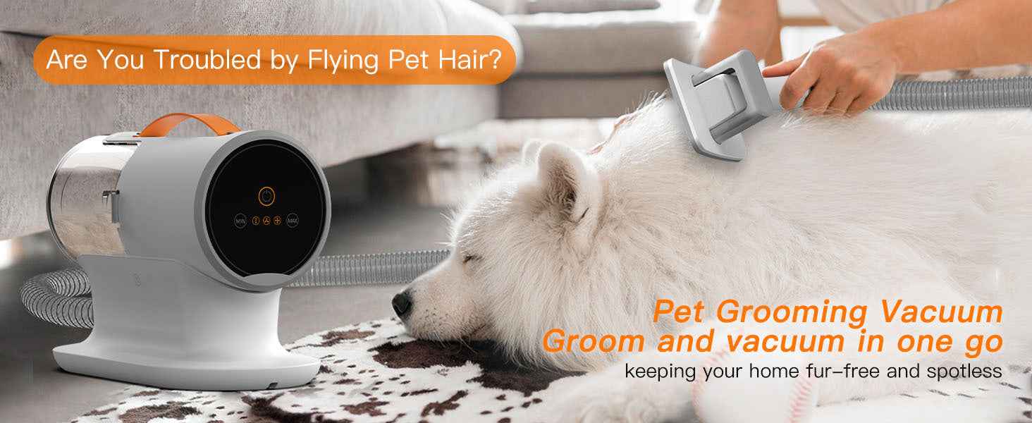 Powerful Pet Grooming Vacuum for Multi-Pet Homes - Large Capacity - Purrfect Pet Haven