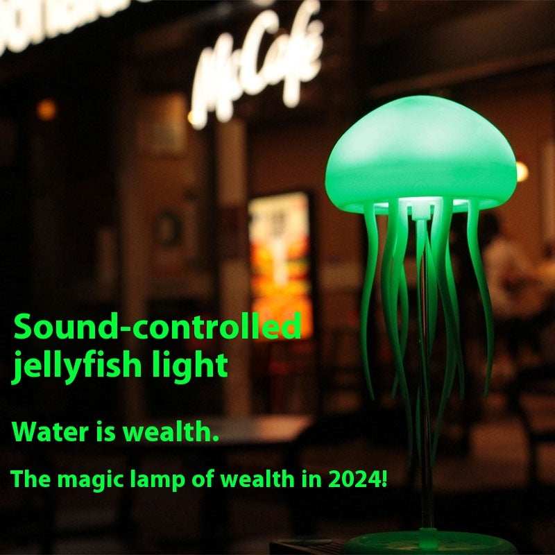 Portable LED Jellyfish Mood Lamp - Smart Night Light - Purrfect Pet Haven