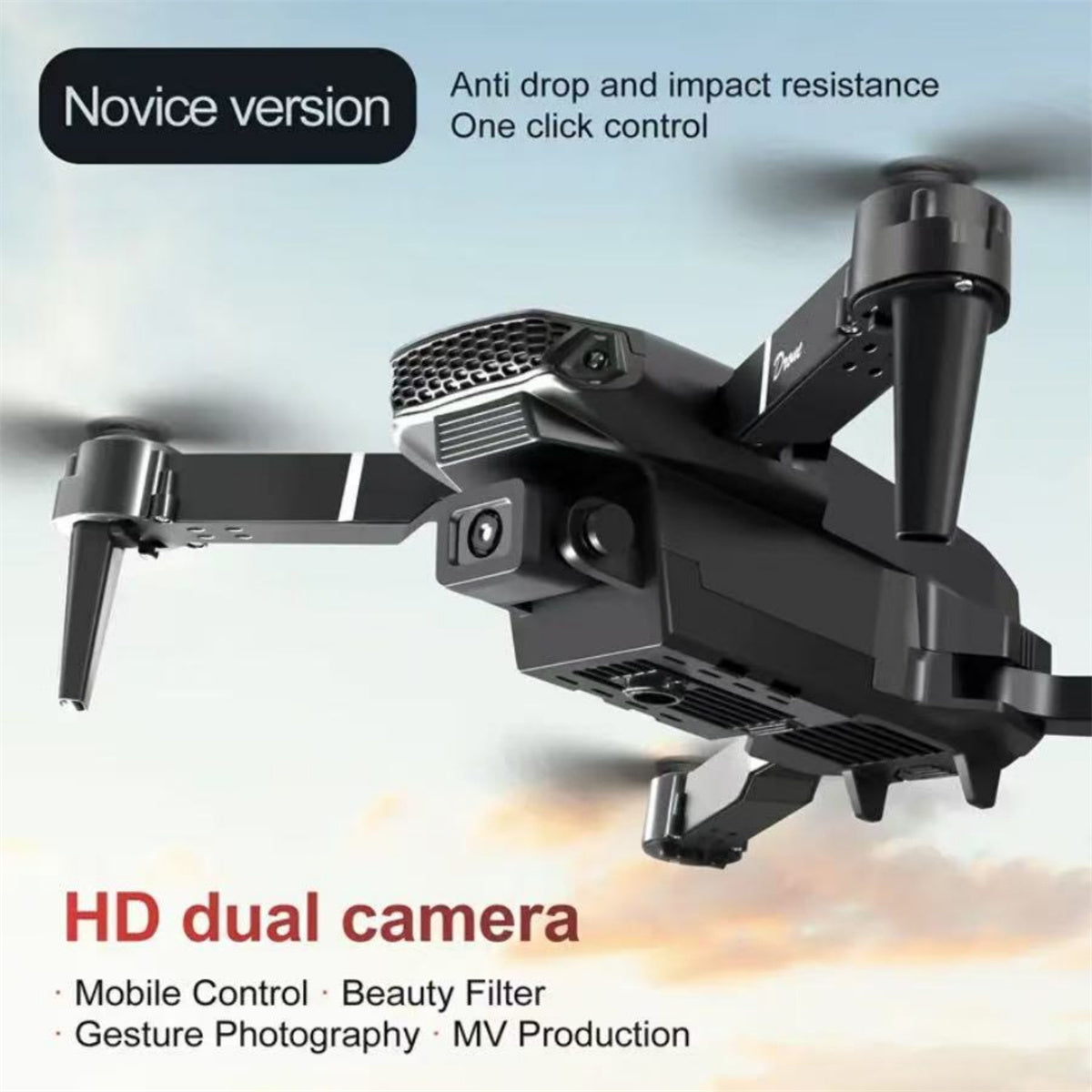 E88 Smart Pet Photography Drone - Foldable RC Camera Drone