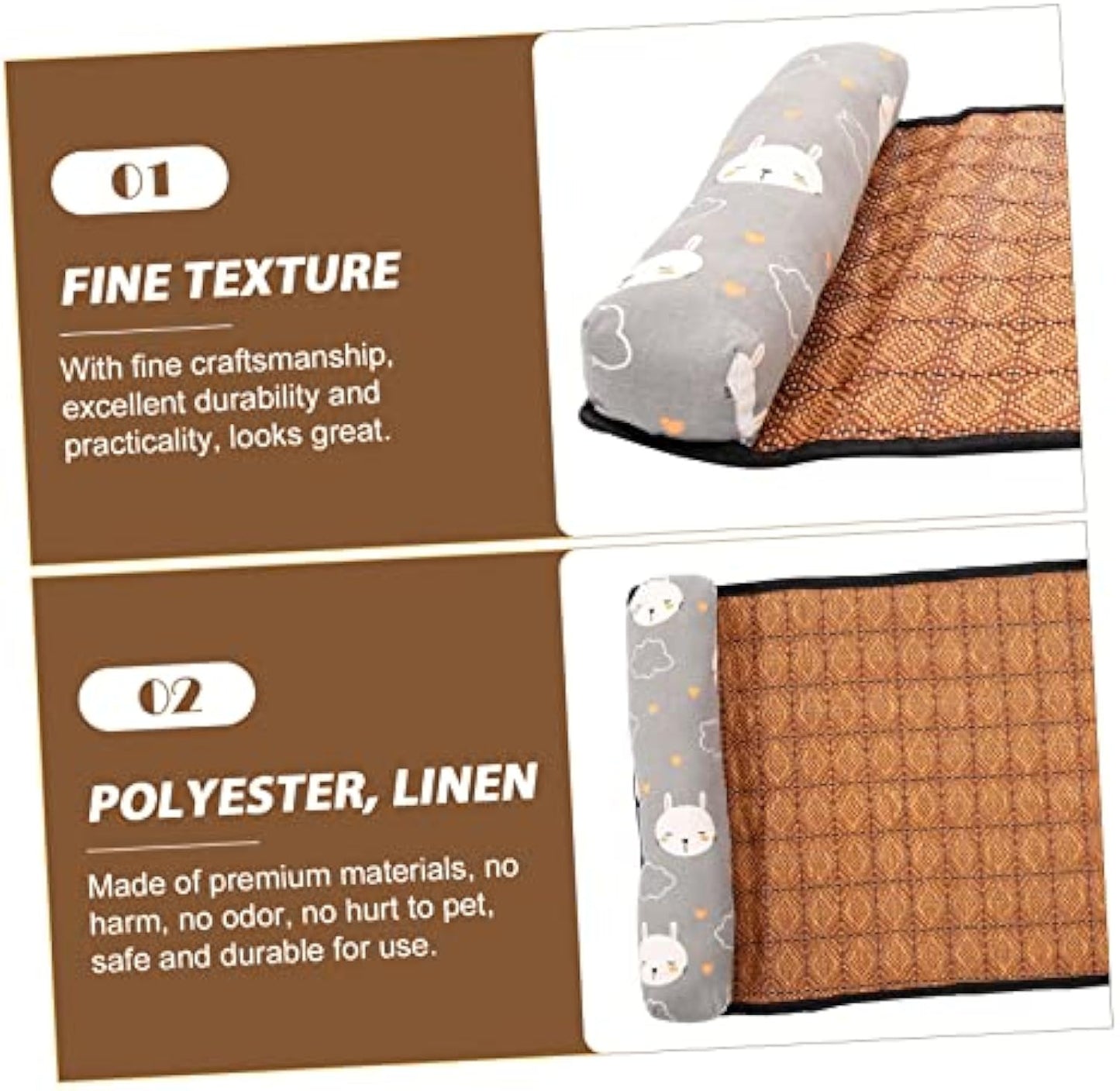Cooling Mat For Pets - Ice Silk Pad For Cats And Dogs To Beat The Heat In Summer