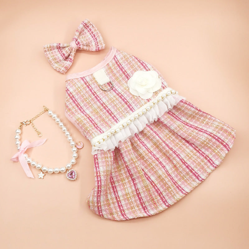 Pet Skirt Cat Fashion Cute Dress