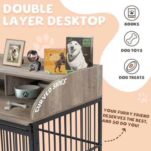 Heavy Duty Large Dog Cage Furniture for Medium Large Dogs
