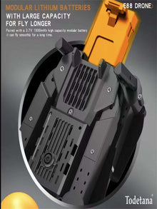 E88 Smart Pet Photography Drone - Foldable RC Camera Drone