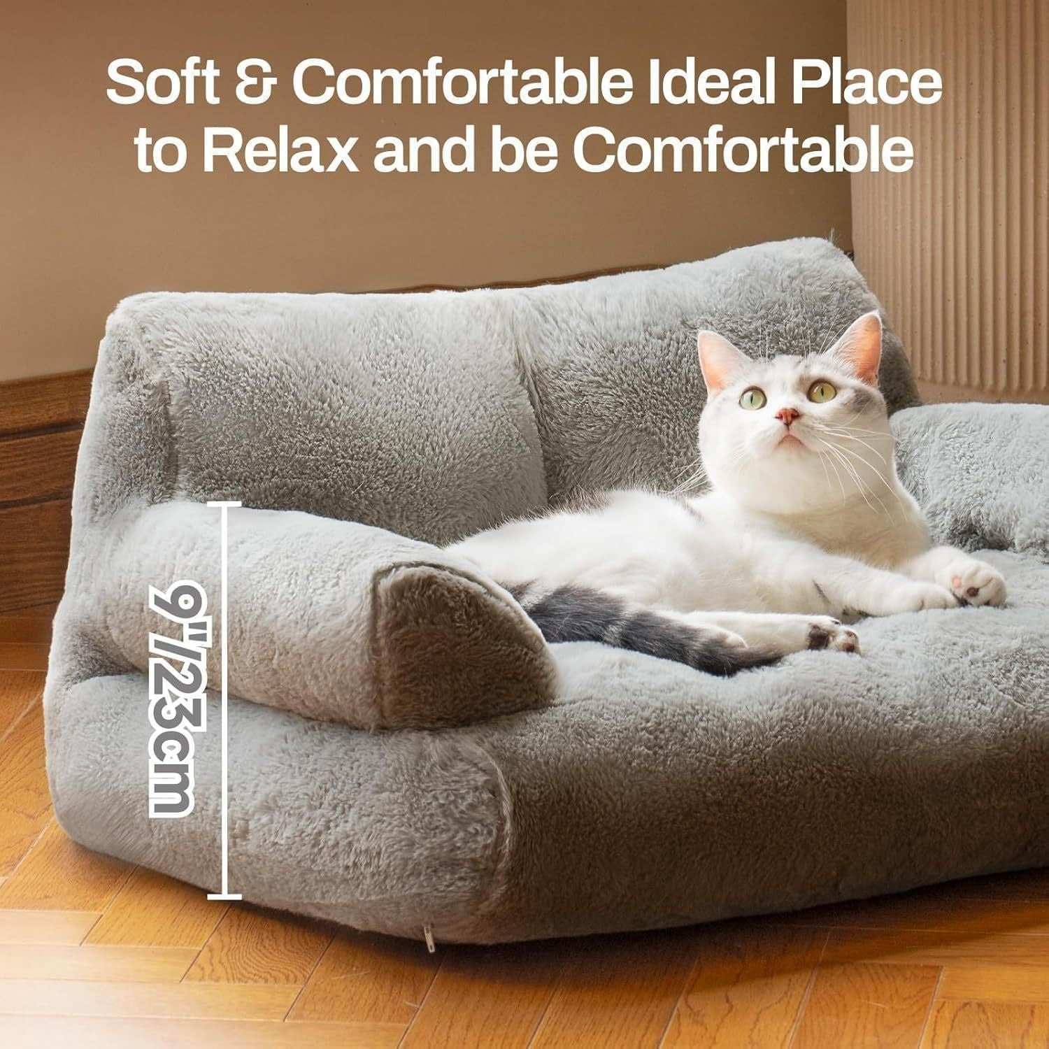 Pet Mini Sofa for Cats and Dogs - Luxury Couch Bed - Purrfect Pet Haven