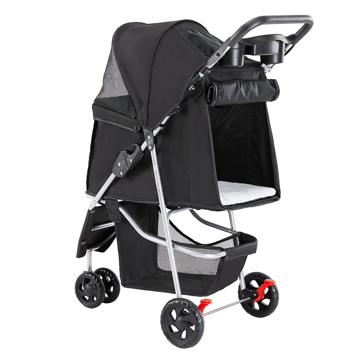 Pet Stroller - Foldable for Small Dogs & Cats