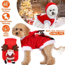 Christmas Santa Reindeer Pet Outfit - 3D Antlers - Purrfect Pet Haven