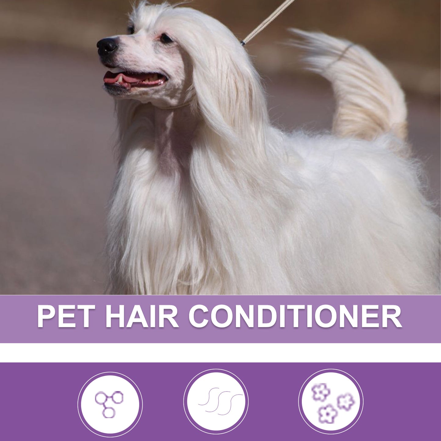 Pet Hair Cleaning And Care, Fluffy And Smooth Without Tangling, Pet Hair Care Cream