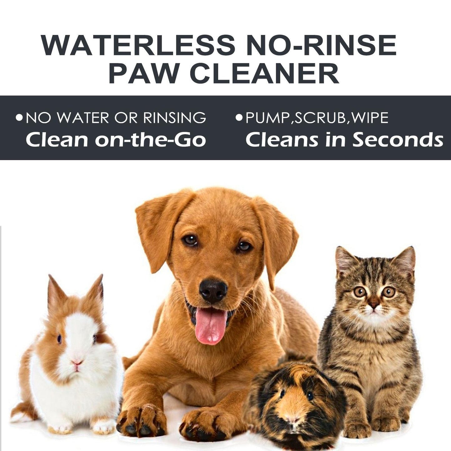 Dog Cat Paw Cleaning, Paw Care, Cleaning Agent