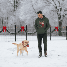 Merry Woofmas Holiday Hoodie with Reindeer Antlers for Dogs - Purrfect Pet Haven