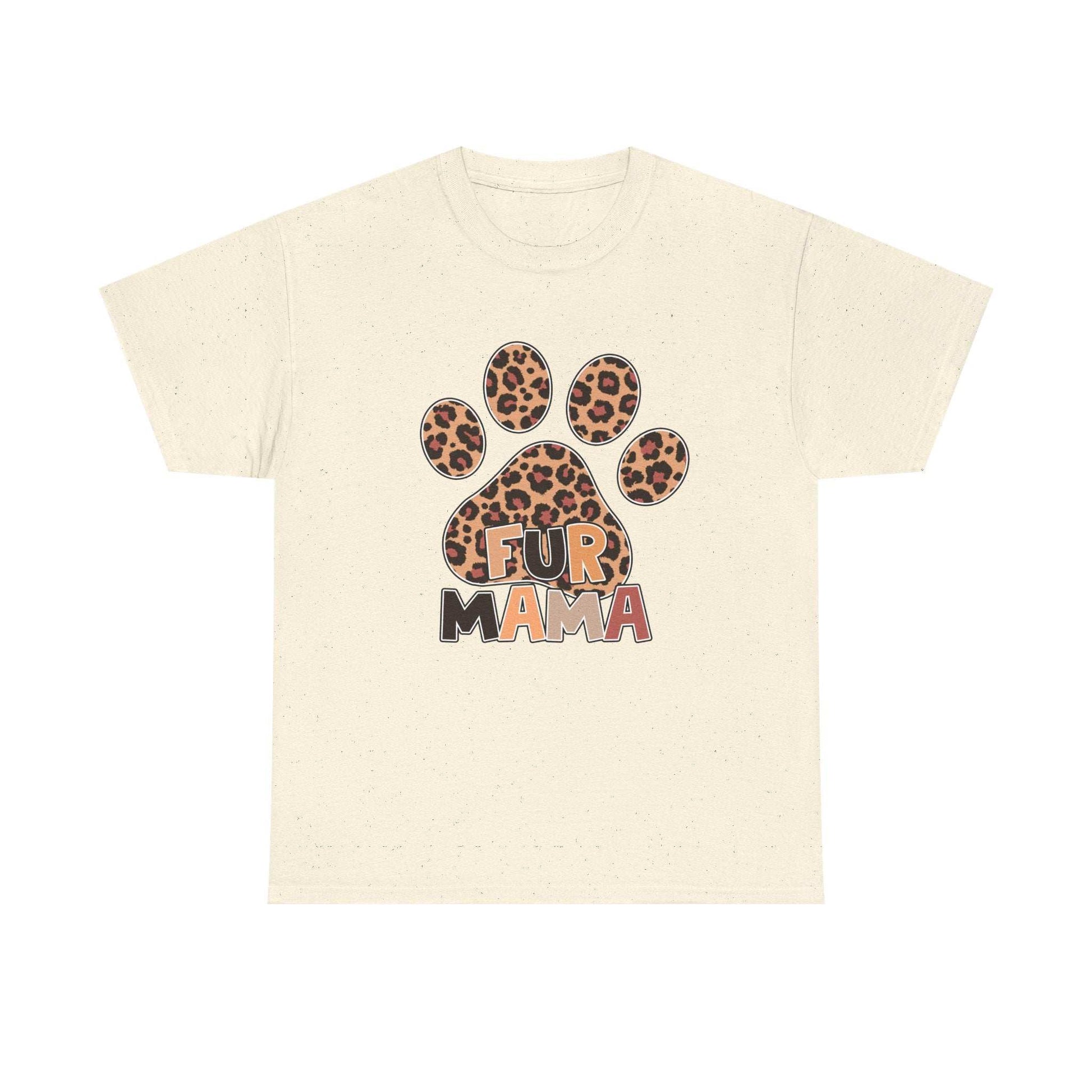 Fur Mama Pet Lover Tee - Heavy Cotton T-Shirt - Purrfect Pet Haven