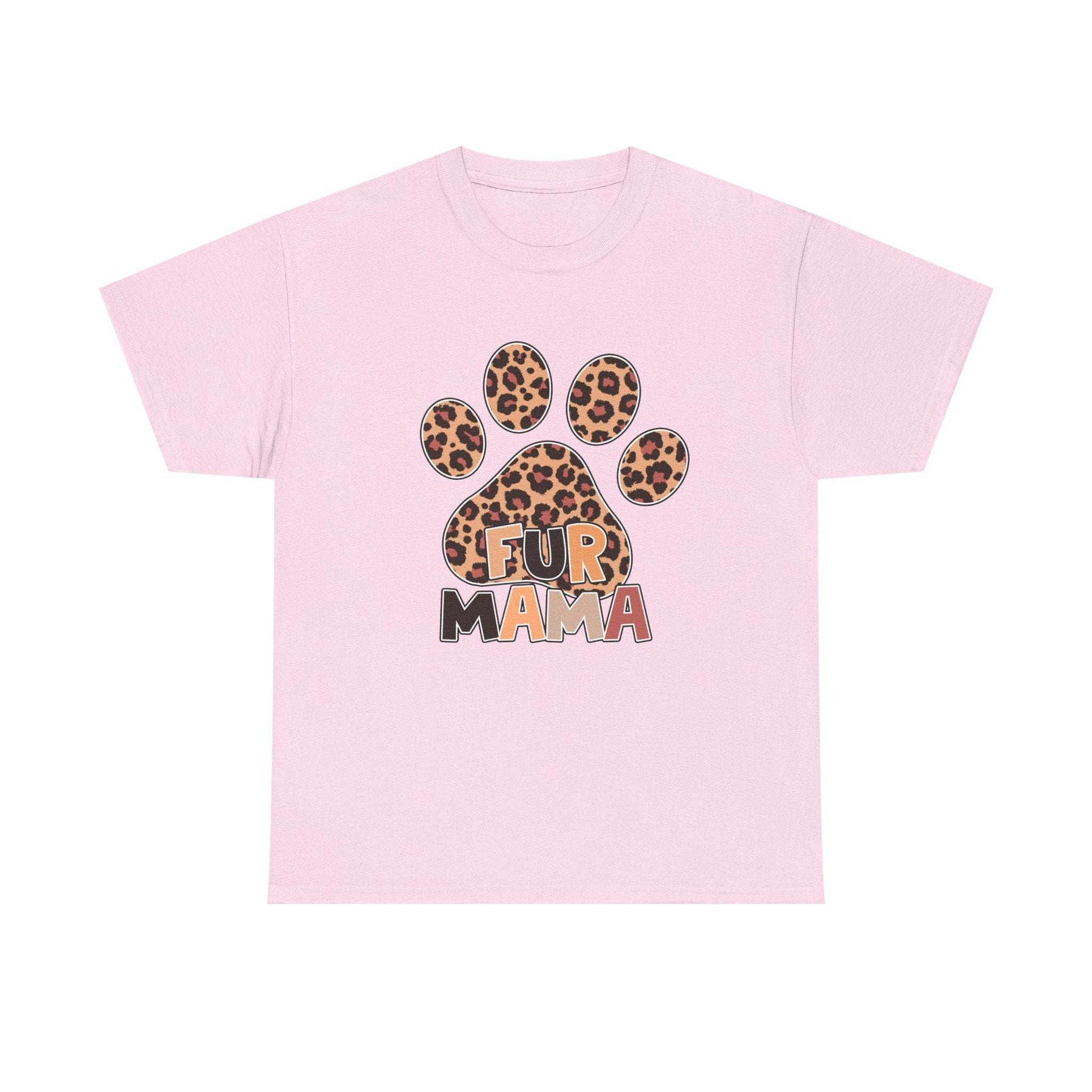 Fur Mama Pet Lover Tee - Heavy Cotton T-Shirt - Purrfect Pet Haven