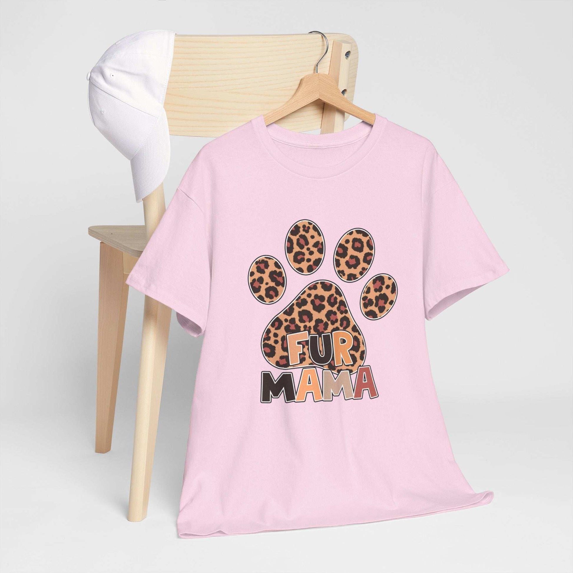 Fur Mama Pet Lover Tee - Heavy Cotton T-Shirt - Purrfect Pet Haven