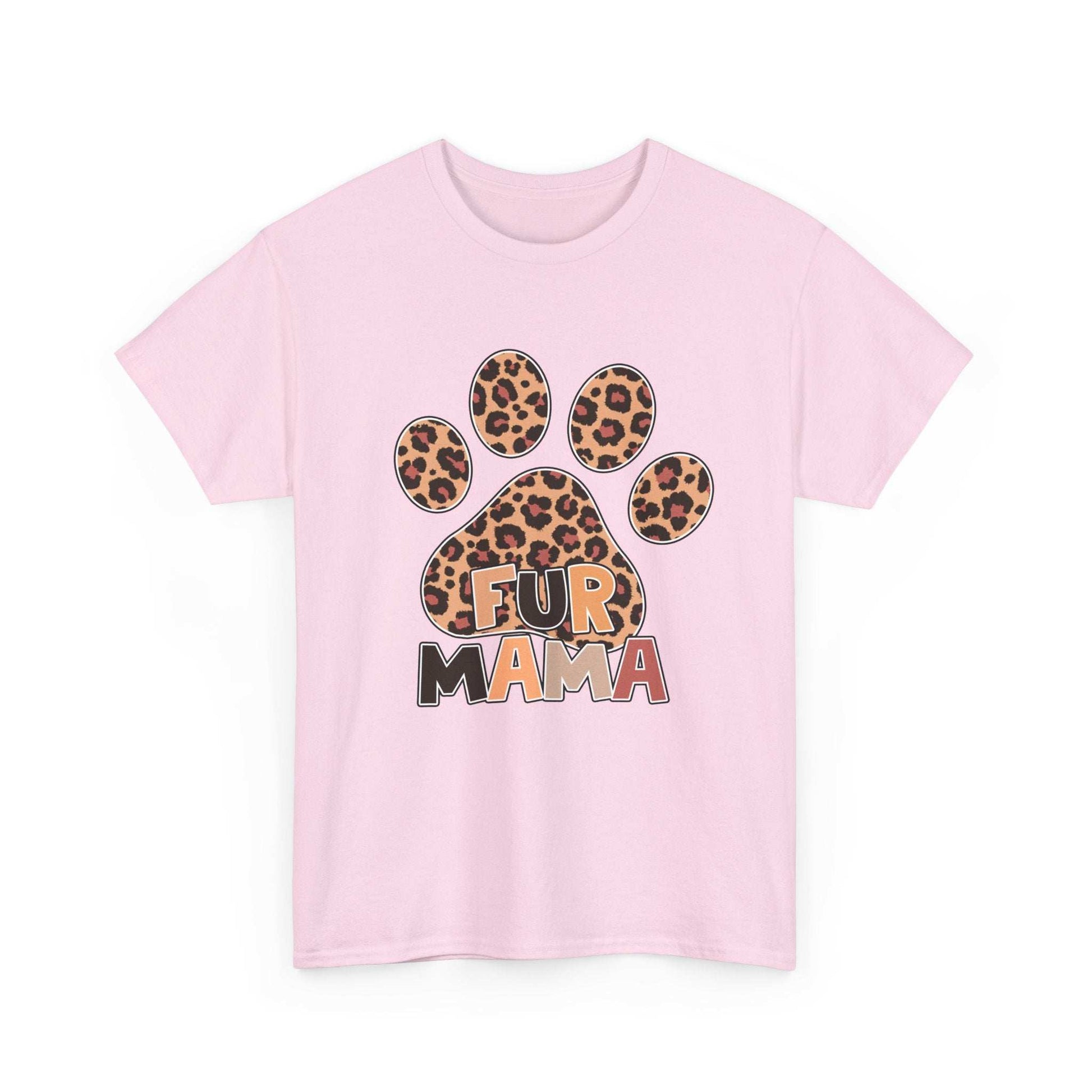 Fur Mama Pet Lover Tee - Heavy Cotton T-Shirt - Purrfect Pet Haven