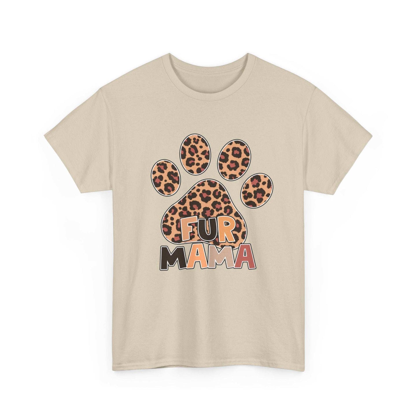 Fur Mama Pet Lover Tee - Heavy Cotton T-Shirt - Purrfect Pet Haven