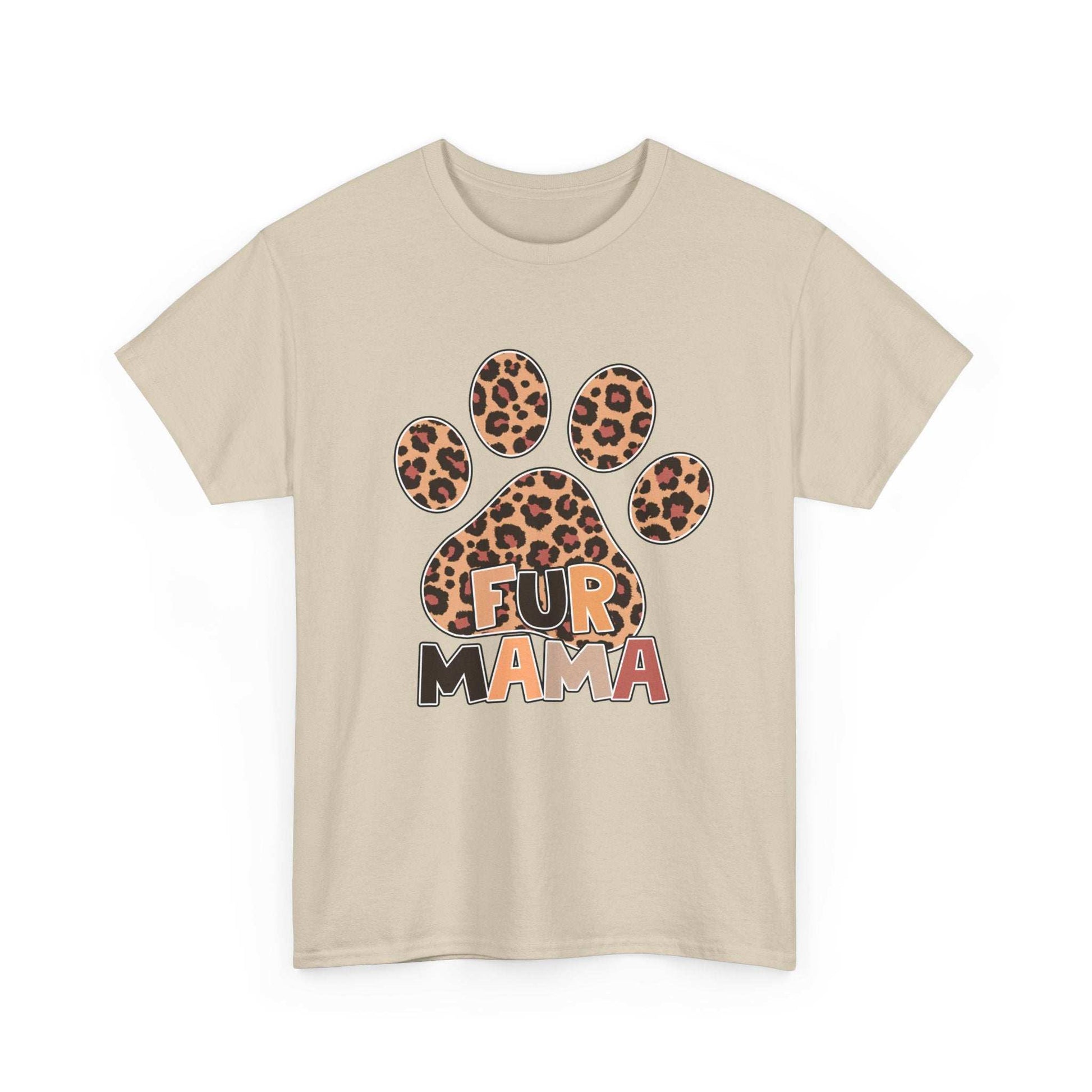 Fur Mama Pet Lover Tee - Heavy Cotton T-Shirt - Purrfect Pet Haven