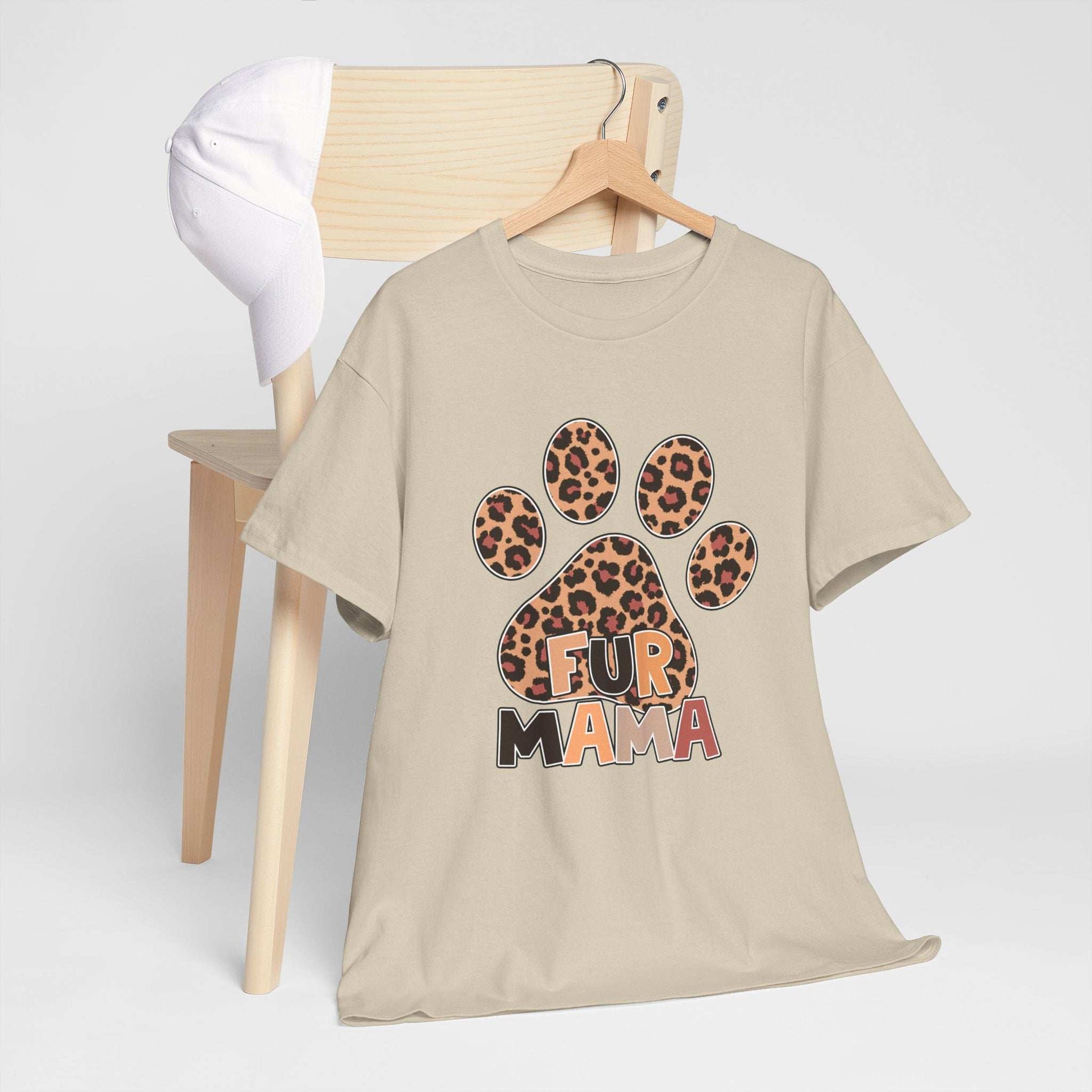 Fur Mama Pet Lover Tee - Heavy Cotton T-Shirt - Purrfect Pet Haven