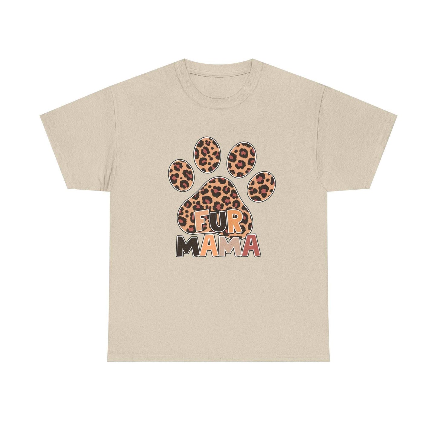 Fur Mama Pet Lover Tee - Heavy Cotton T-Shirt - Purrfect Pet Haven