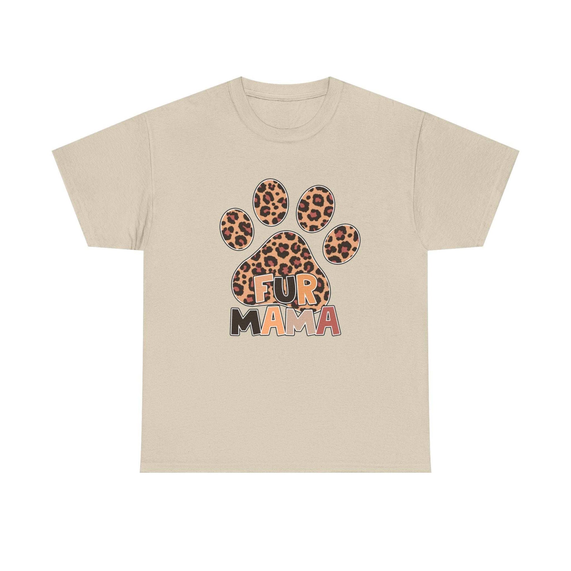 Fur Mama Pet Lover Tee - Heavy Cotton T-Shirt - Purrfect Pet Haven